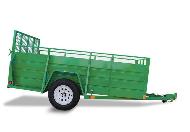 5 X 10 SINGLE AXLE BOX TRAILER Rental | Aaction Rents