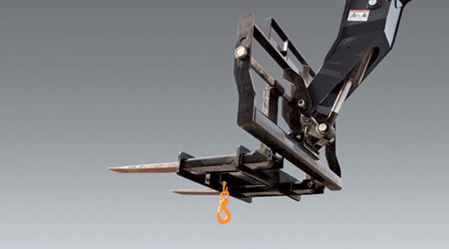 FORK MOUNTED LIFTING HOOK,14K MAX CAP