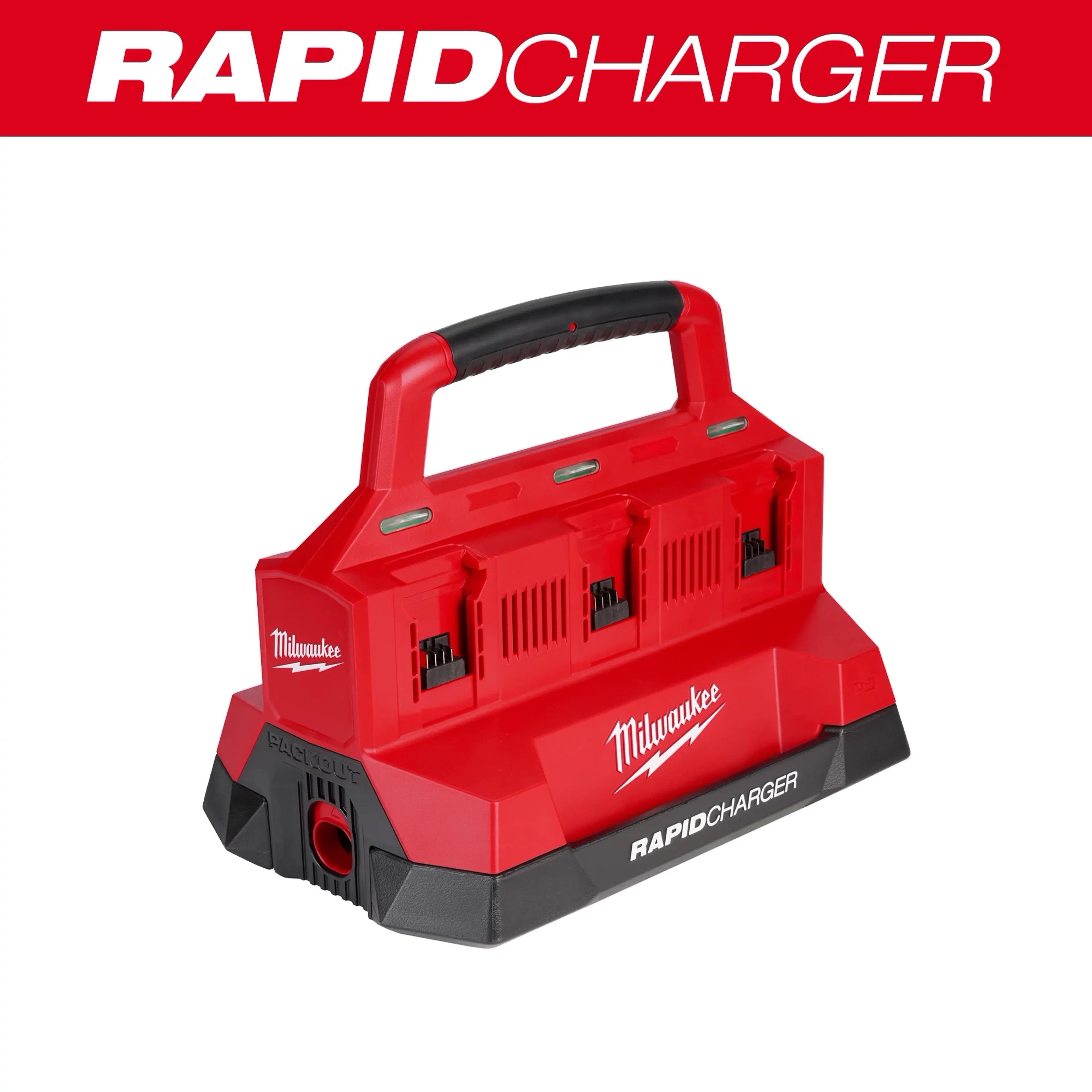 M18 SIX BAY MILWAUKEE SEQUENTIAL CHARGER view 4