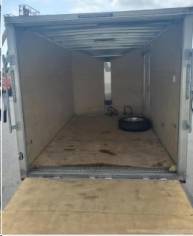 7'x12' ENCLOSED TRAILER W/RAMP view 2