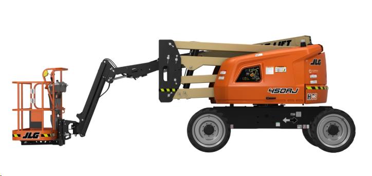 45' ARTICULATING BOOM LIFT DIESEL 4X4 view 3