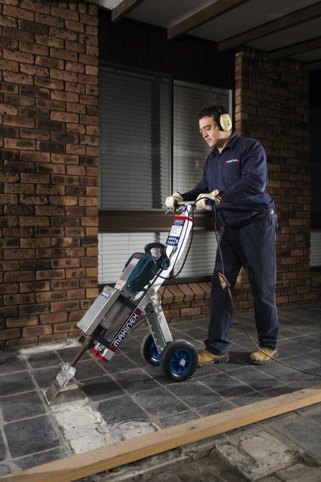 JACKHAMMER FLOOR SCRAPER,MAKINEX/HILTI view 2