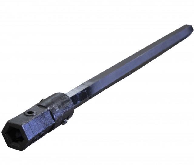 4' AUGER EXTENSION ADAPTOR FITS 2" HEX