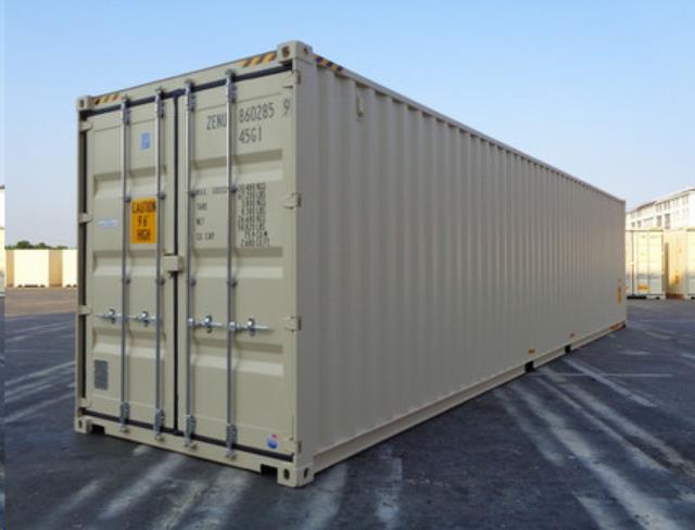 8'X40' STORAGE CONTAINER-2 DOORS PER END