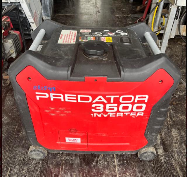 INVERTOR GENERATOR, GAS, 3,500 WATT MAX view 4