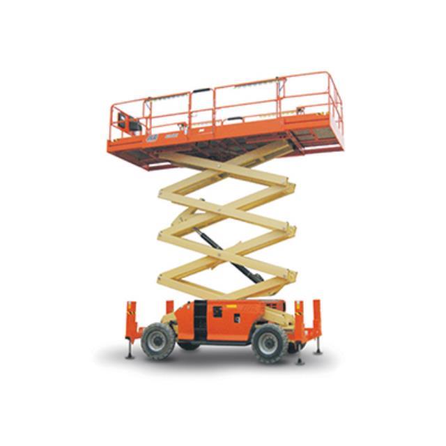 43' RT SCISSOR LIFT-DIESEL W/OUTRIGGERS