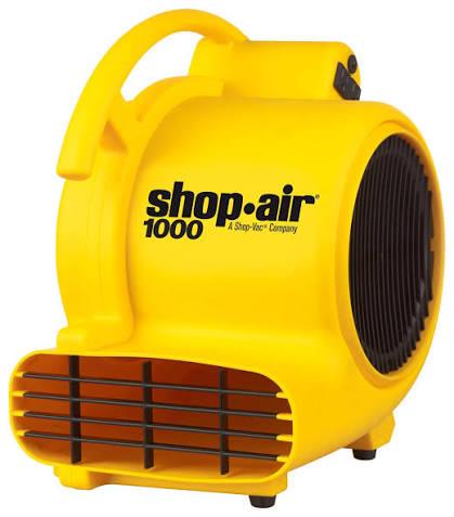 1,000 CFM CARPET BLOWER/FLOOR FAN