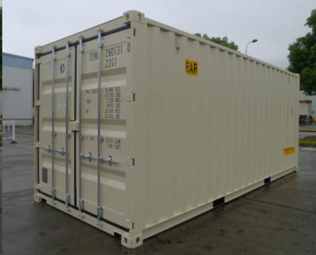 8'X20' STORAGE CONTAINER-2 DOORS PER END view 4