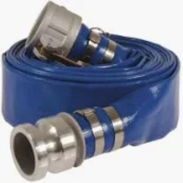 2" X 50' LAY FLAT HOSE W/ CAMLOCK'S