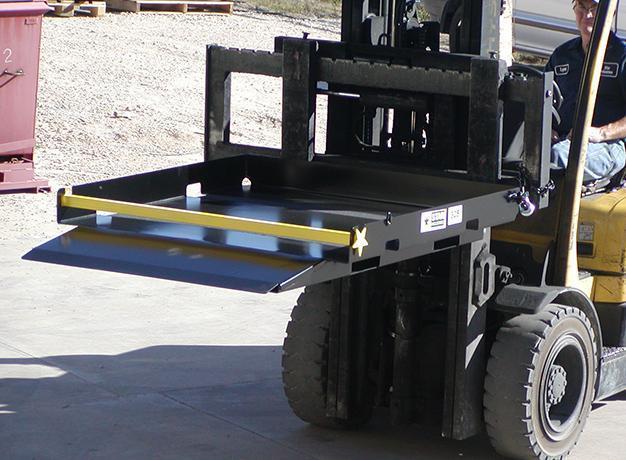 SAFETY LOADING PLATFORM 48" X 48" DECK