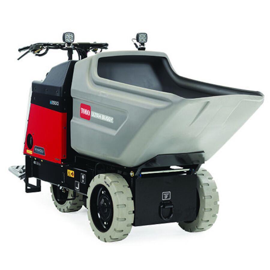 ELECTRIC CONCRETE BUGGY 16 CU. FT-WHEEL view 3