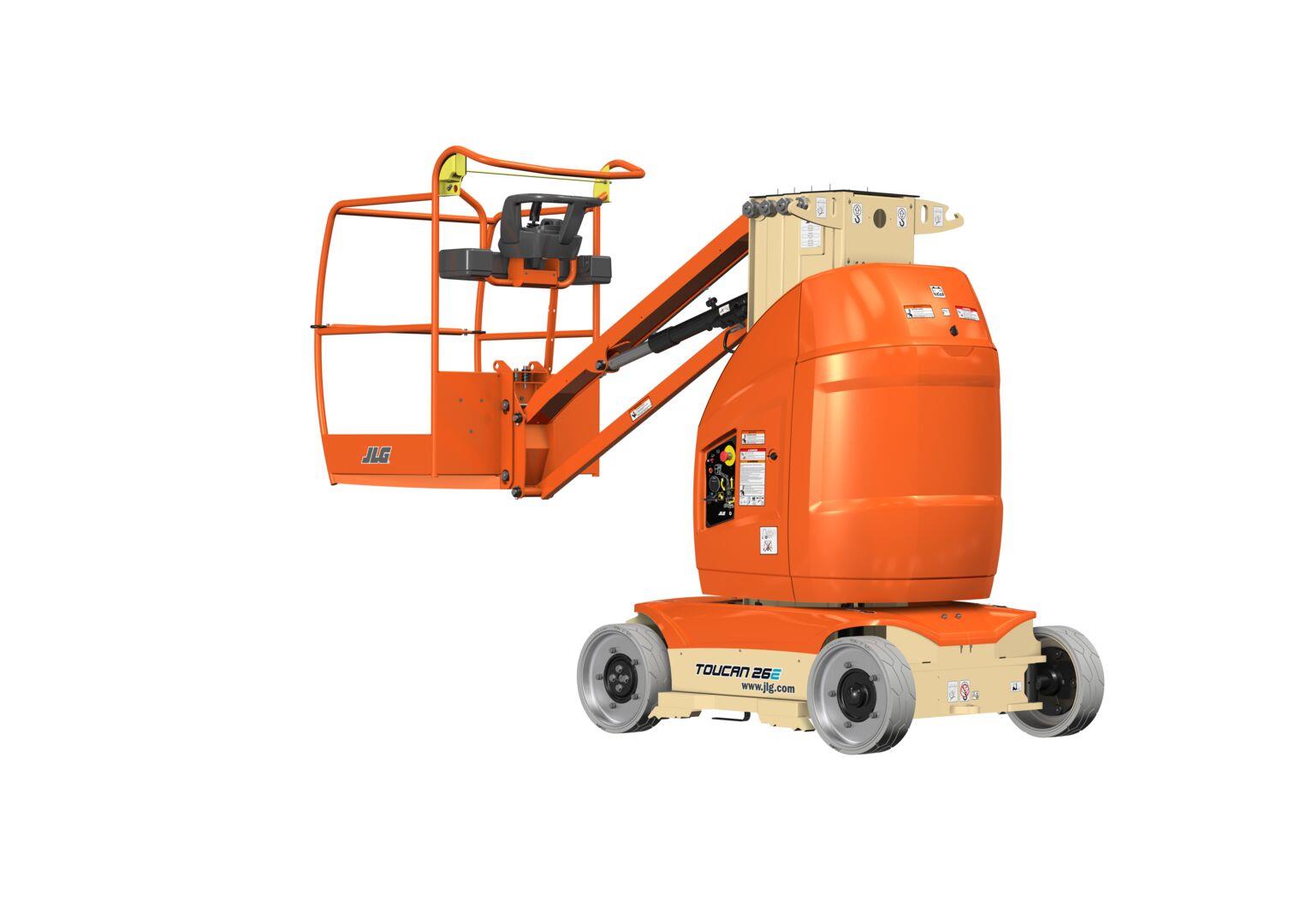 26' VERTICAL MAST BOOM LIFT,JIB,ELECTRIC view 2