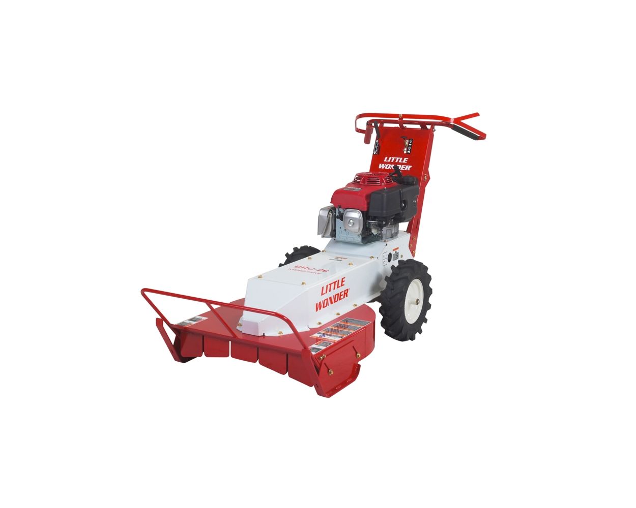 26" WALK BEHIND BRUSH MOWER view 3