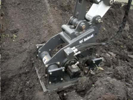 PLATE COMPACTOR 20K EXCAVATOR/BACKHOE view 3