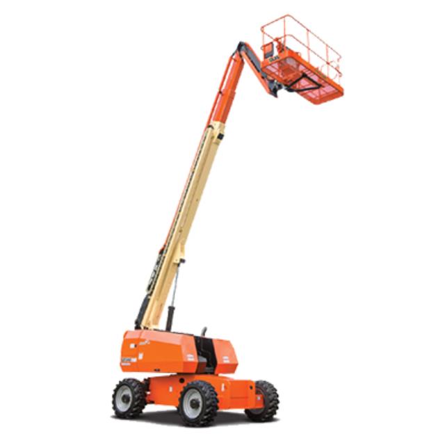 600SJ JLG DIESEL 60' W/JIB 4WD 8' PLATFO