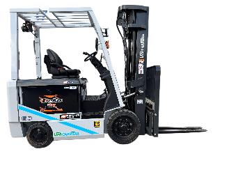6.5K ELECTRIC FORKLIFT, 3 MAST CUSHION