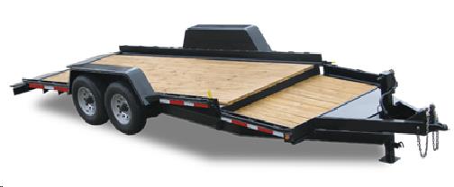 22' LOW PRO TILT DECK TRAILER 9990 GVWR view 2