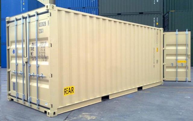 8'X20' STORAGE CONTAINER-2 DOORS PER END view 3