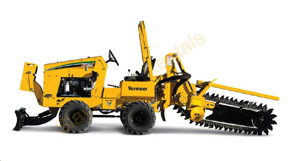 60" RIDE ON TRENCHER 6" WIDTH 45-50 HP