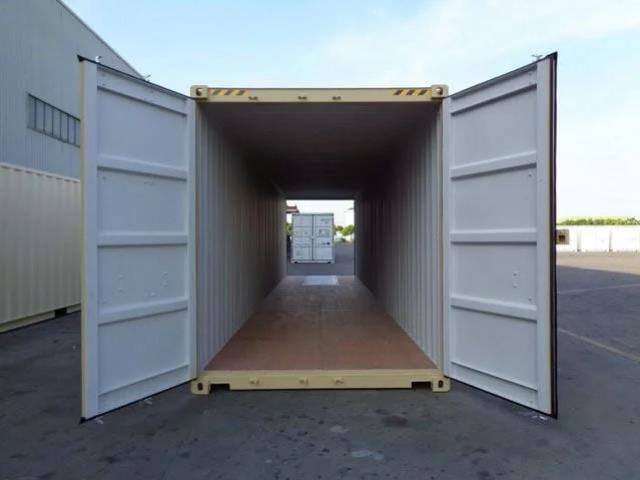 8'X40' STORAGE CONTAINER-2 DOORS PER END view 2