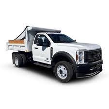 DUMP TRUCK, FORD F450 DUALLY, 6.48 CUBIC