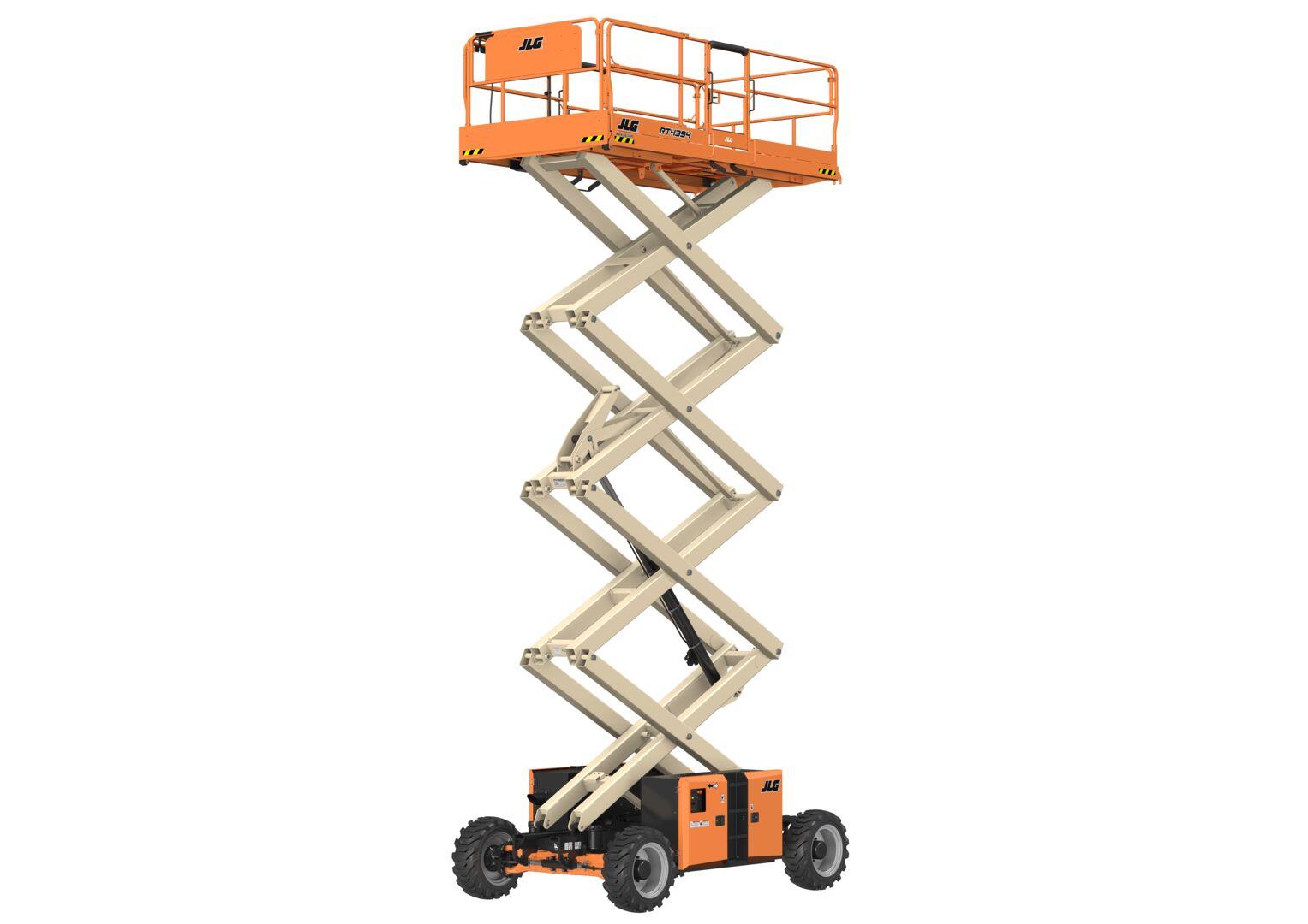 43' RT SCISSOR LIFT-GAS NO OUTRIGGERS