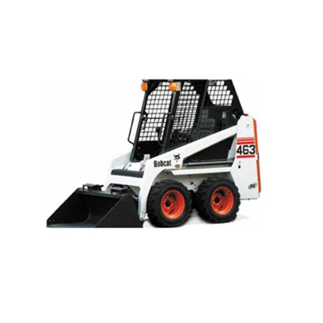 BOBCAT 463 MINI SKID LOADER W/ CAB & HEA