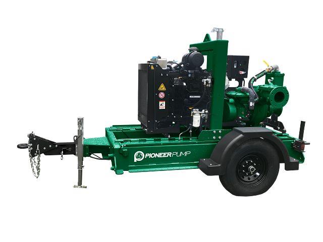 4" TRASH PUMP-TRAILER UNIT