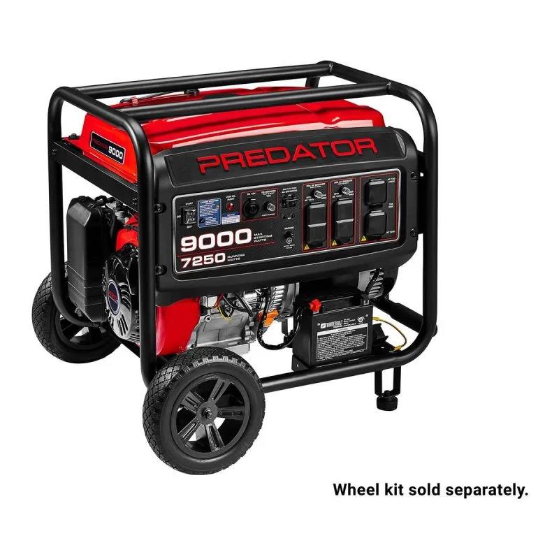 7250 WATT PORTABLE GENERATOR W/WHEEL