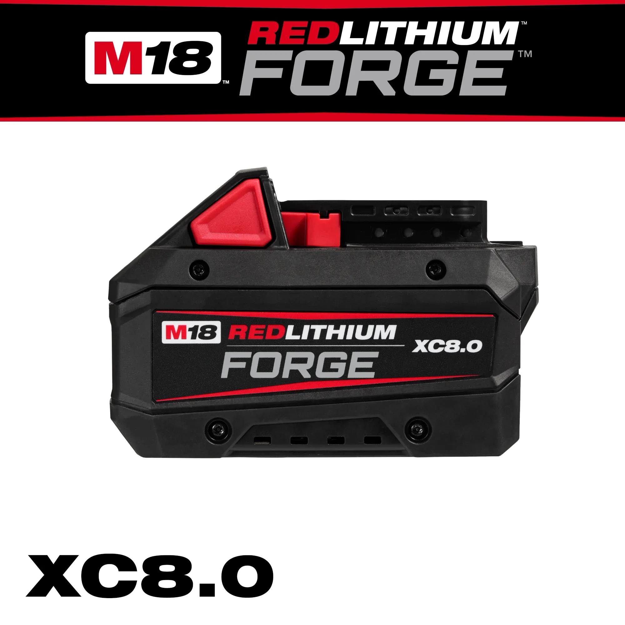M18 8.0AH MILWAUKEE BATTERY FORGE