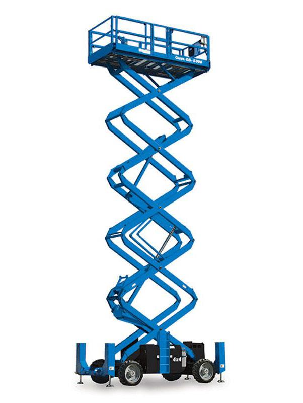 43' RT SCISSOR LIFT-GAS  WITH OUTRIGGER view 3