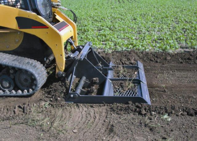 78" SKID STEER LAND PLANER view 2