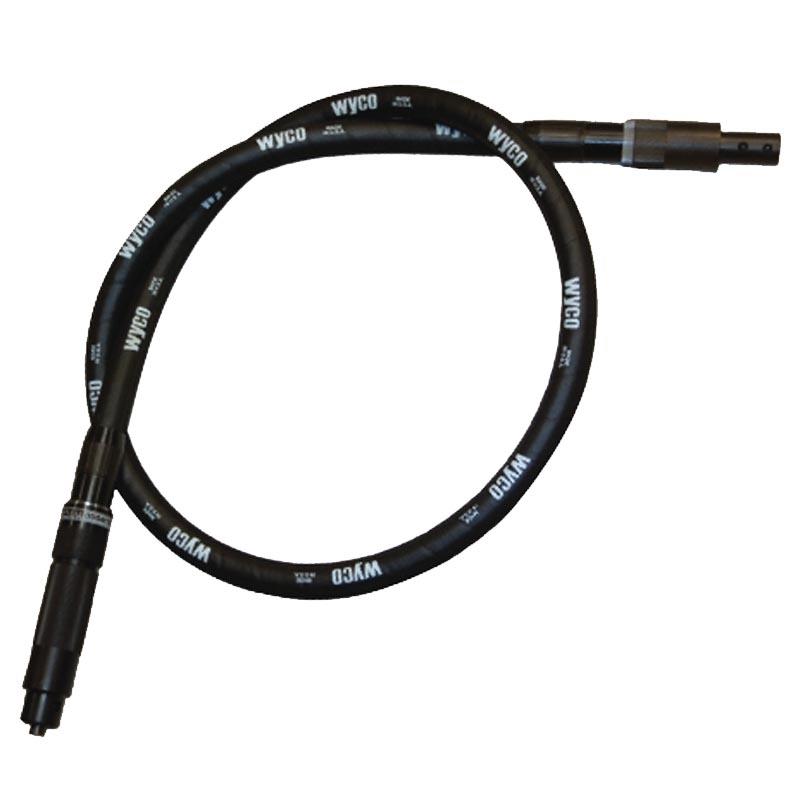 7' FLEXIBLE SHAFT EXTENSION MALE THREADS