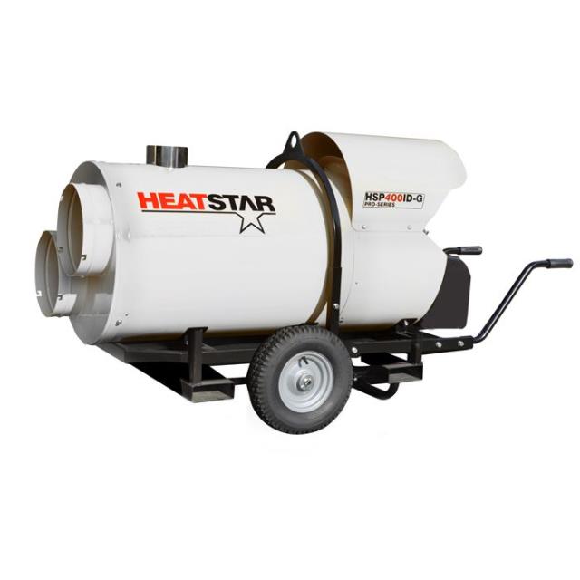 500,000 BTU HEATER, IDF LP & NATURAL GAS