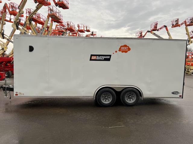 8'X20' ENCLOSED TRAILER W/ RAMP