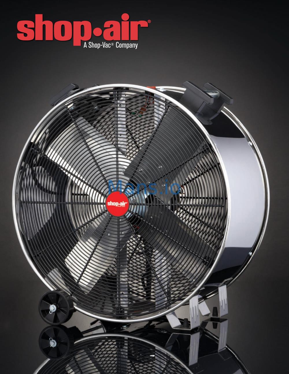 36" FAN BELT DRIVE 110 VOLT ELECTRIC
