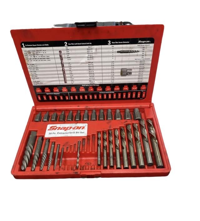 EXTRACTOR / DRILL BIT SET 35 PC