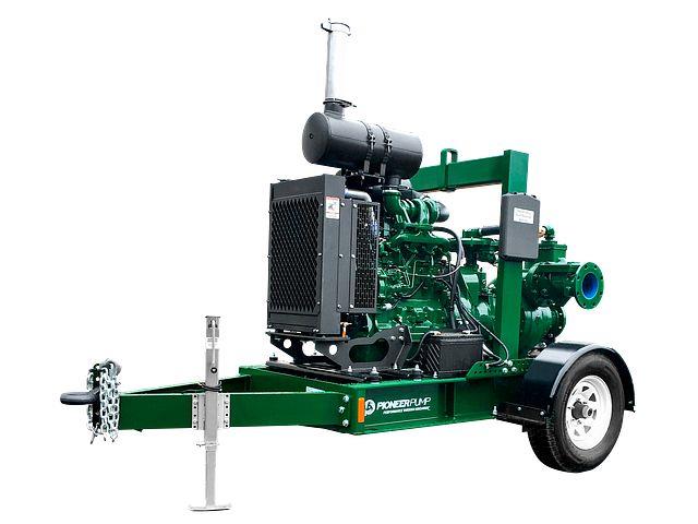 4" TRASH PUMP-TRAILER UNIT view 2