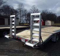 22'X8' DECK OVER RAMP TRAILER 14K view 2