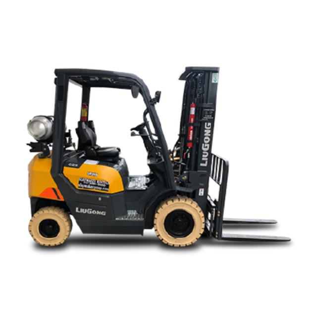 5K IC FORKLIFT SOLID PNEUMATIC 3 MAST