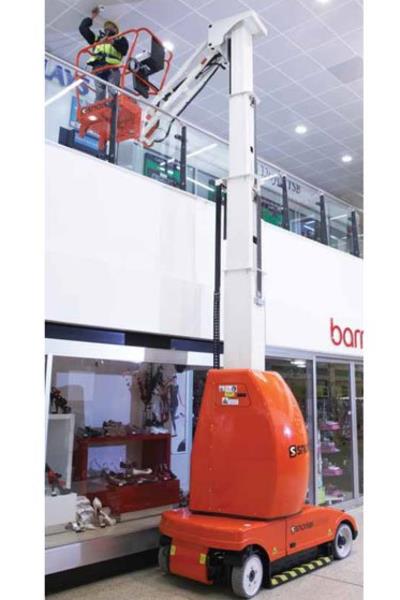 20' VERTICAL MAST BOOM LIFT W/JIB-ELECTR view 2