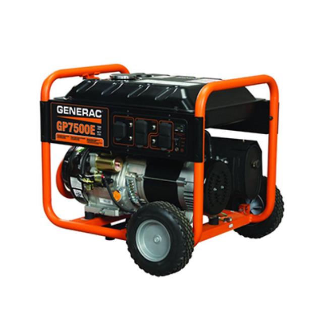 7000-7500 WATT PORTABLE GENERATOR W-WHEE