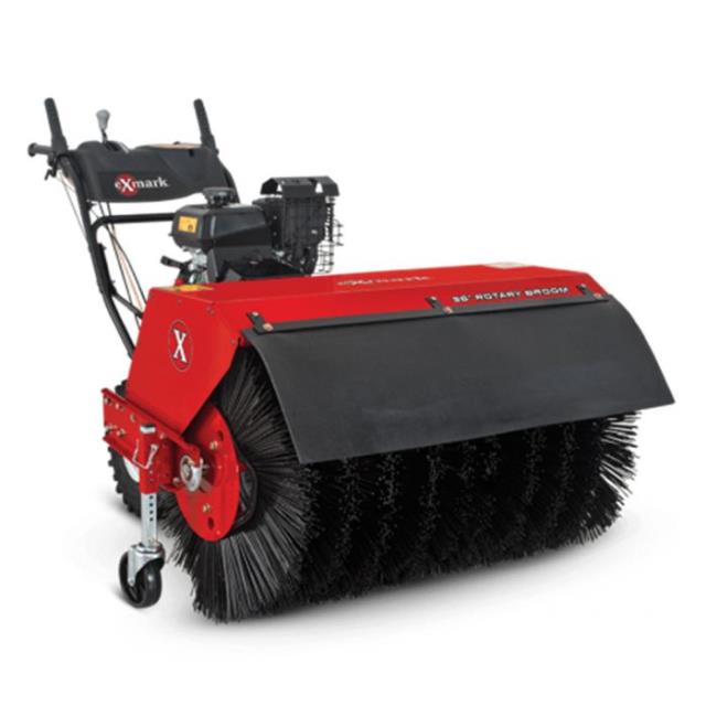 36" SWEEPER EXMARK W/SOFT CAB ENCLOSUREE