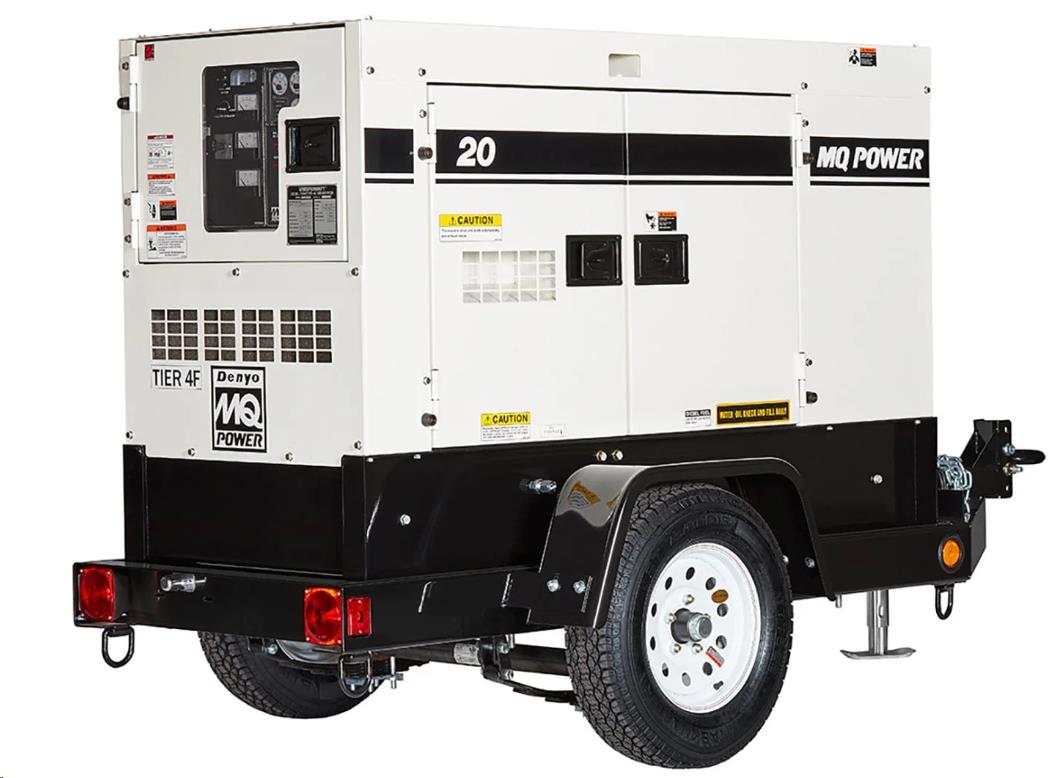 20 KW TRAILER GENERATOR - STD ENCLOSURE
