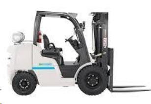 10K IC FORKLIFT,TRIPLE MAST PNEUMAT TIRE