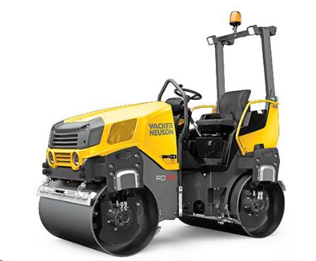 47" DOUBLE DRUM VIBRATORY ROLLER