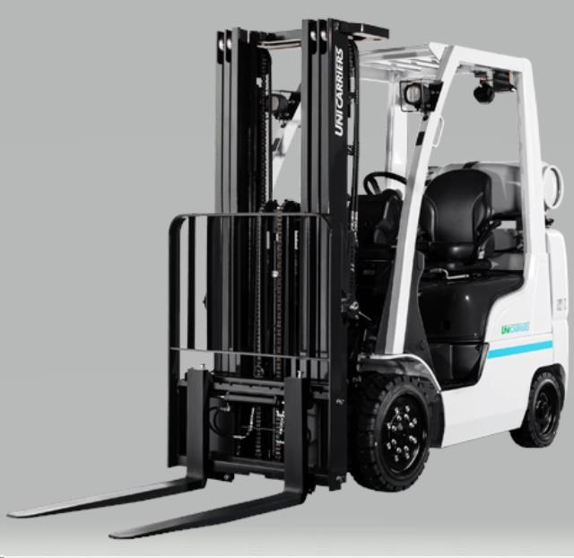 4K IC FORKLIFT TREADED CUSHION 3 MAST