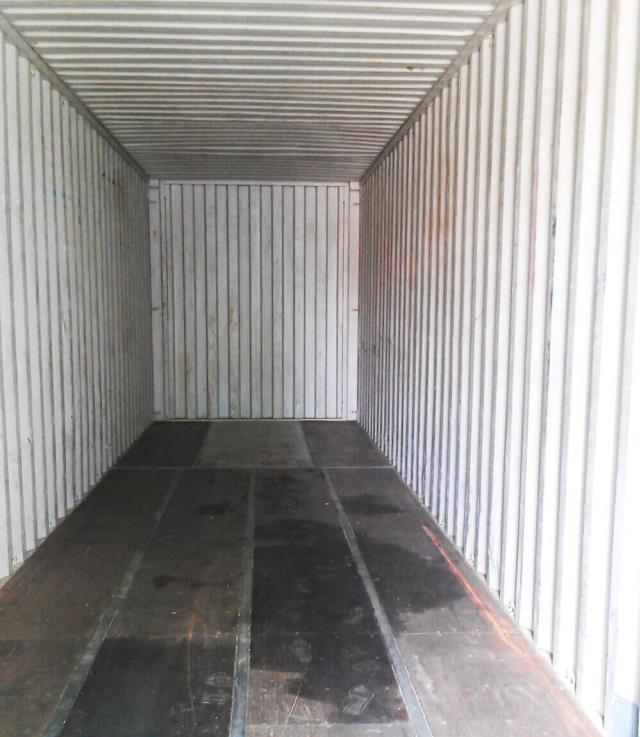 8'X40' STORAGE CONTAINER-2DOORS 1 END view 2