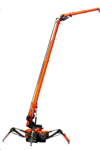JEKKO SPIDER CRANE,CAP 5,950 LBS,BATTERY