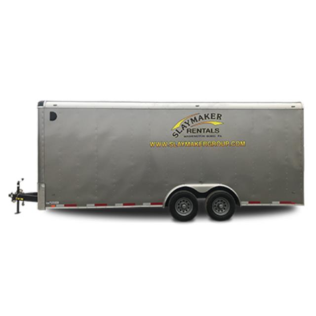 8'X20' ENCLOSED TRAILER W/ RAMP view 4